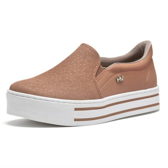 Tênis Casual Feminino Slip On Via Marte 22-10209 Menor preço em Tênis Casual Feminino Slip On Via Marte 22-10209