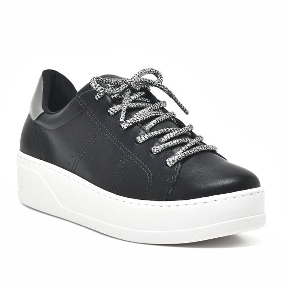 Imagem de Tênis Casual Flatform Via Marte Cadarço Com Brilho 23-1512