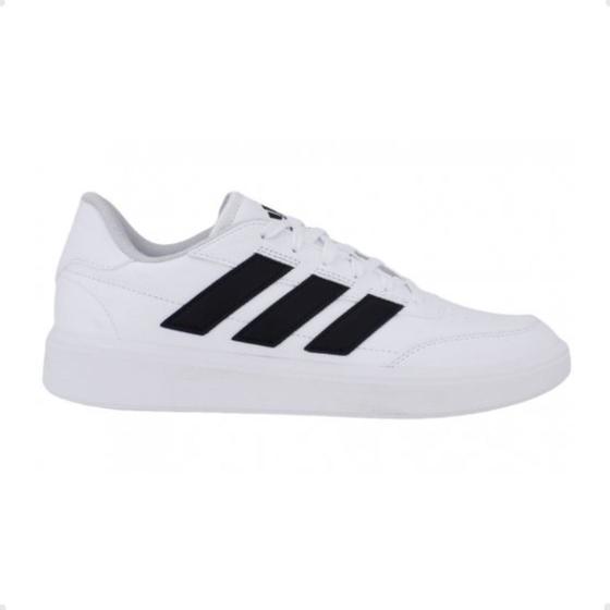Tênis Casual Masculino Adidas Courtblock Branco Tênis Esportivo