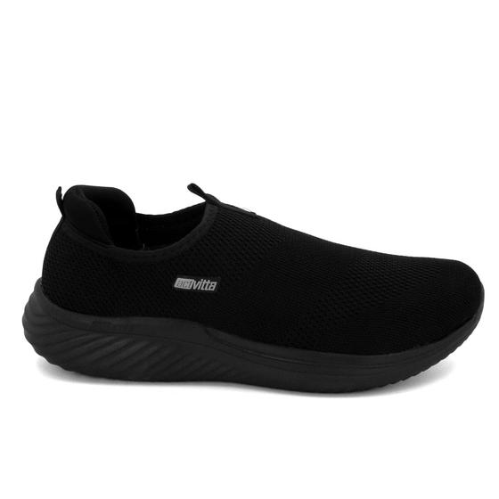 Tênis Casual Masculino Borussia Actvitta Preto / Preto Menor preço em Tênis Casual Masculino Borussia Actvitta Preto / Preto