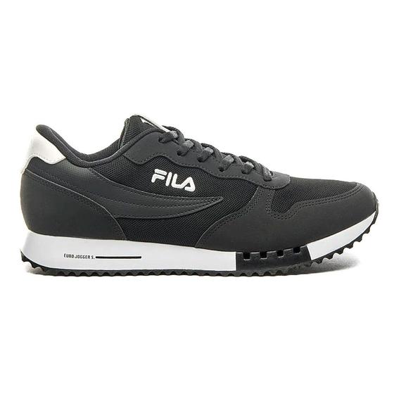 Imagem de Tênis Casual Masculino Euro Jogger Preto Branco Fila 11U335X-001