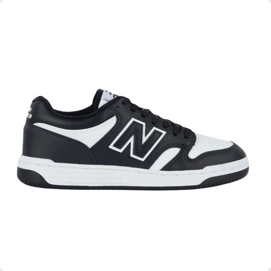 Imagem de Tênis Casual Masculino New Balance 480 Low Preto