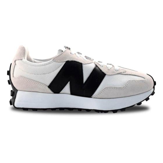 Imagem de Tênis Casual New Balance 327 V1 Unissex Branco e Bege