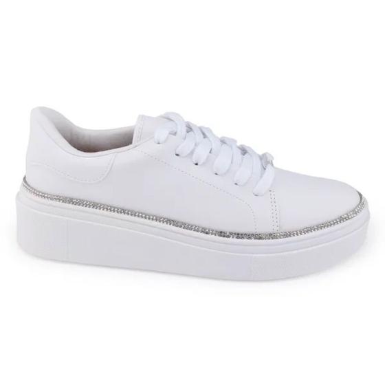 Imagem de Tenis casual vizzano  branco stras 1339.517.7286.16072