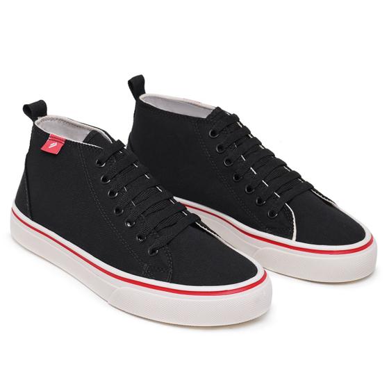 Imagem de Tênis Casual Voe Cano Alto Legítimo Street Wear Classic Skate Masculino Feminino