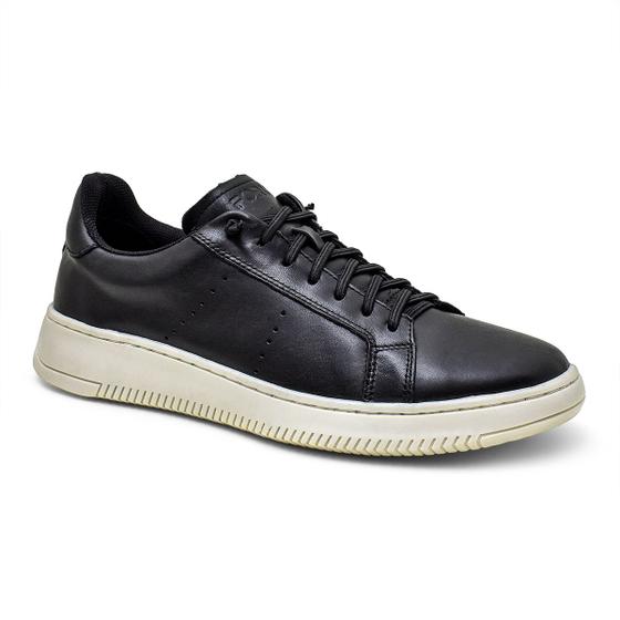 tenis Classico Masculino Elegante Couro Legitimo Confortavel