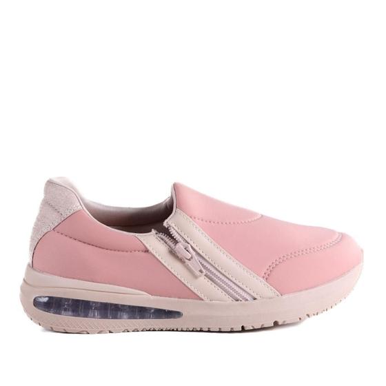 Imagem de Tênis Comfortflex Feminino Slip On 2448401 Almond