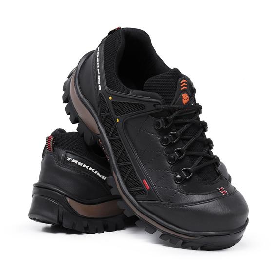 Imagem de Tenis Coturno Adventure Trekking Cano Curto Preto 1006