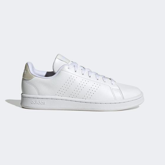 Tênis Couro Adidas Advantage Feminino Menor preço em Tênis Couro Adidas Advantage Feminino