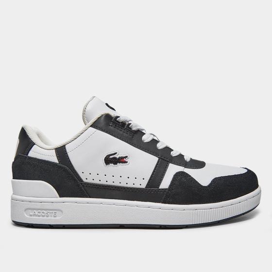 Tênis Couro Lacoste T-Clip Masculino - Tênis Masculino - Magazine Luiza