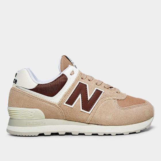 Tenis New Balance Feminino Marrom Balance 574 V2 Tenis New Balance