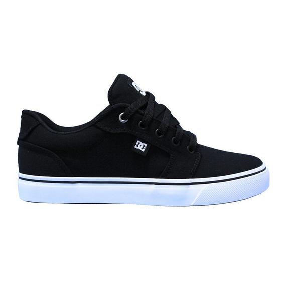 Imagem de Tênis dc shoes anvil tx la black white