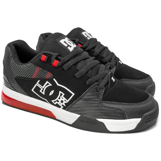 Imagem de Tênis DC Shoes Versatile Black White Red