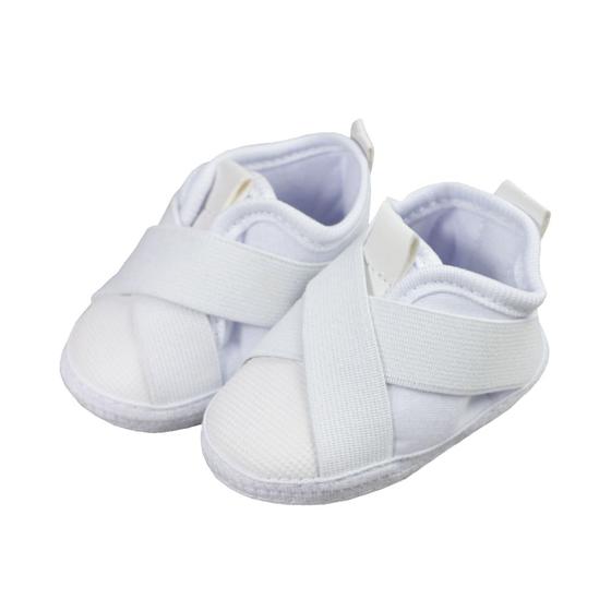 Imagem de Tênis de bebê com elástico branco keto