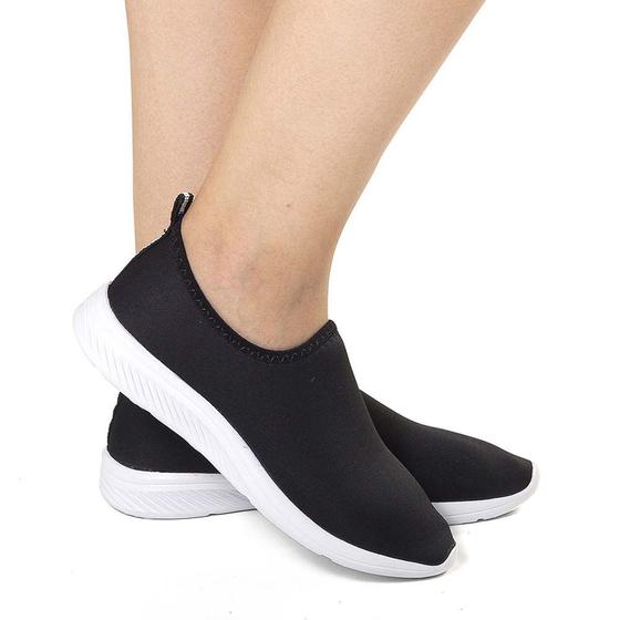 Sem Cadarço Sapato Caminhada Tênis Feminino Tenis Sem CadarÃ§o