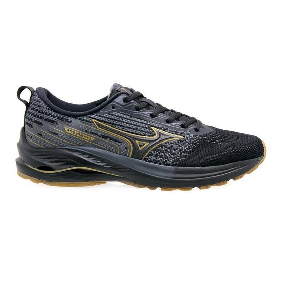 Imagem de Tênis de Corrida Masculino Mizuno Wave Vitality 5 Preto