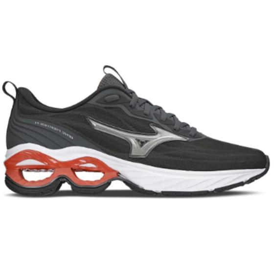 Imagem de Tênis de Corrida Masculino Wave Frontier 14 Vermelho e Preto Mizuno