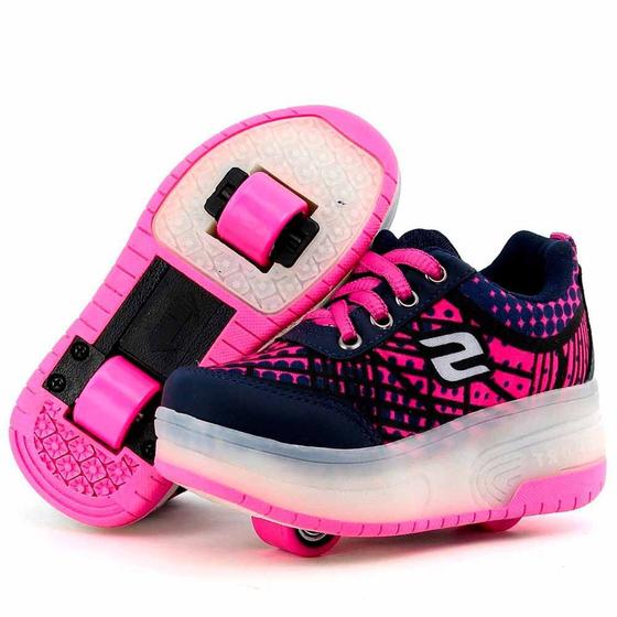 Tenis Rodinha Tenis De Luzinha Feminino Infantil Sapato TÃªnis De