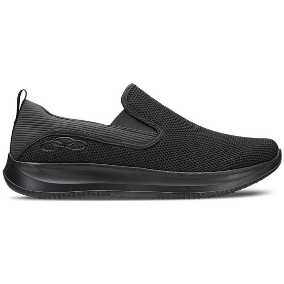 Imagem de Tênis Esportivo Masculino Slip On Wellness 2 Preto Olympikus 186