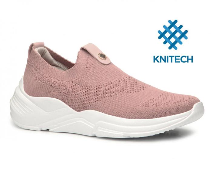 Tênis Esportivo Slip On Pegada 218851 Feminino - Sapatênis