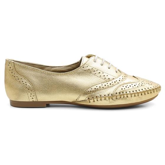 Tênis Estilo Sapatilha Oxford Feminino em Couro Moda Verão Casual Despojado Ideal Para Rotina Diária Menor preço em Tênis Estilo Sapatilha Oxford Feminino em Couro Moda Verão Casual Despojado Ideal Para Rotina Diária