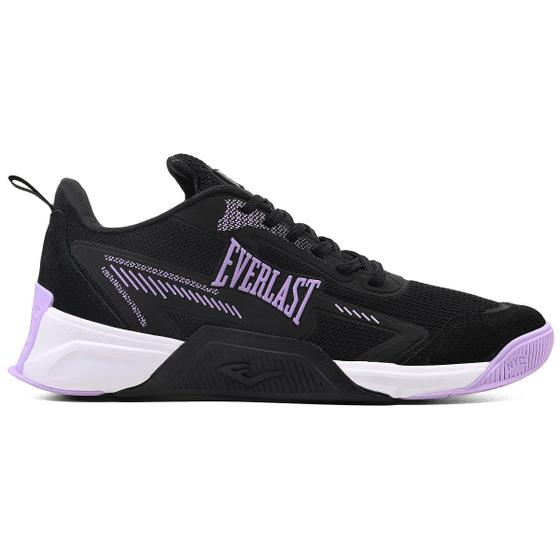 Imagem de Tênis Everlast Edição Jump 5 Low - Preto/Lilás - Feminino