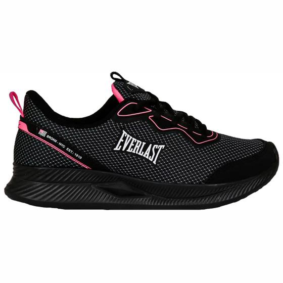 Imagem de Tênis Everlast Float Feminino Preto Rosa