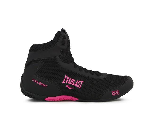 Imagem de Tenis Everlast Forceknit Academia Lutas Preto Pink