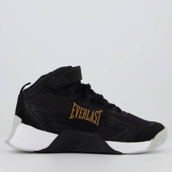 Imagem de Tênis Everlast Jump 5 Feminino Preto e Dourado