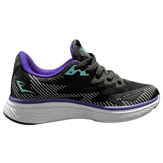 Imagem de Tenis everlast stark ii feminino preto roxo sefa 178a