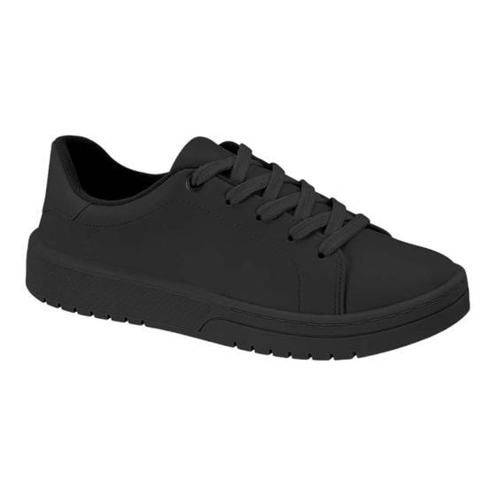 Imagem de Tênis Feminina Moleca 5791.100 Amarrar Original Casual Conforto 