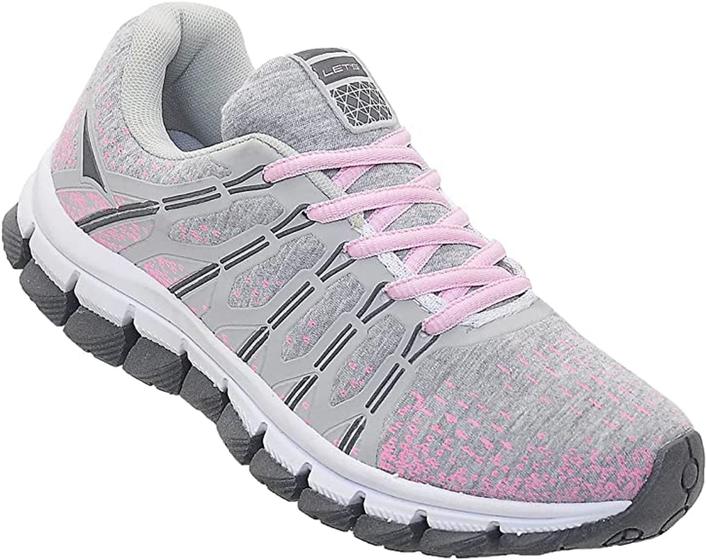 Tênis Feminino Academia Esportivo Confortável Caminhada Let's - Tênis ...