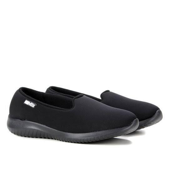 Imagem de Tenis Feminino Activitta Slip On Conforto PRETO