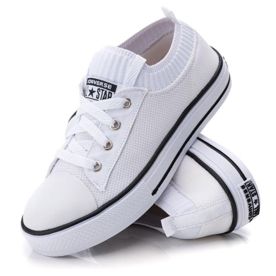 Tenis Feminino All Tradicional Meia Varias Cores Casual Menor preço em Tenis Feminino All Tradicional Meia Varias Cores Casual