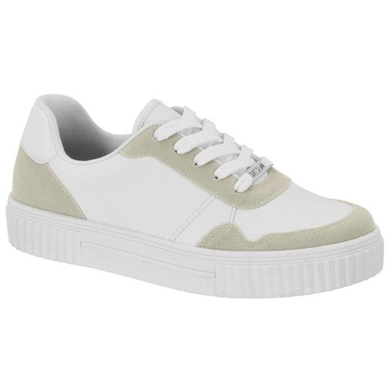 Imagem de Tênis Feminino Casual Branco Off White Vizzano 1307.101