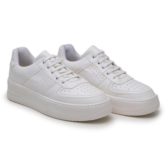 Imagem de Tenis Feminino Casual  Cor Branco