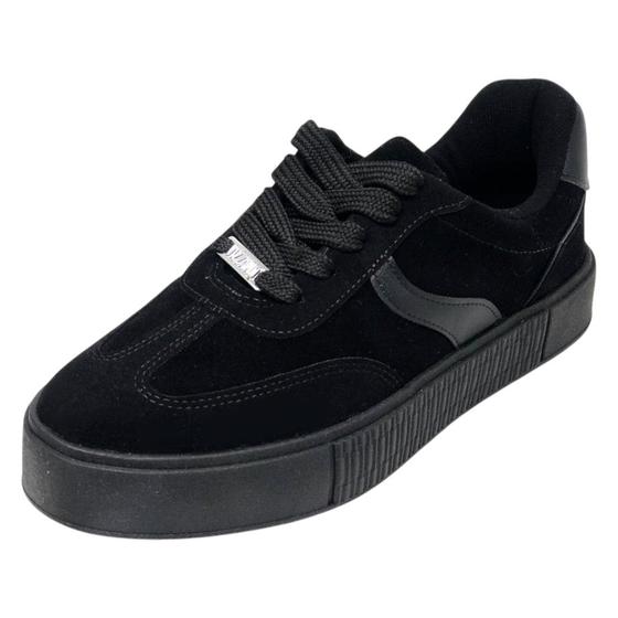 Imagem de Tênis Feminino Casual Moderno Flatform Camurça Vizzano