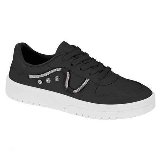 Imagem de Tenis Feminino Casual Moleca Original Flatform Urbano Brilho Strass 5791.111