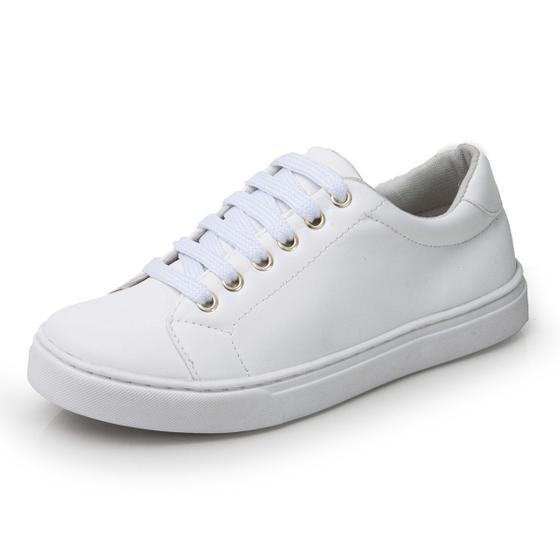 Imagem de Tênis Feminino Casual P.U Suzy DIfranca - 2844 - Branco