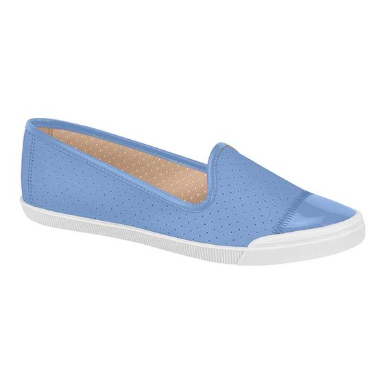 Imagem de Tenis Feminino Casual Ventilado Moleca Microperfuros Moderno