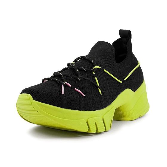 Imagem de Tenis Feminino Chunky Meia Knit Amarração Ramarim 2280501