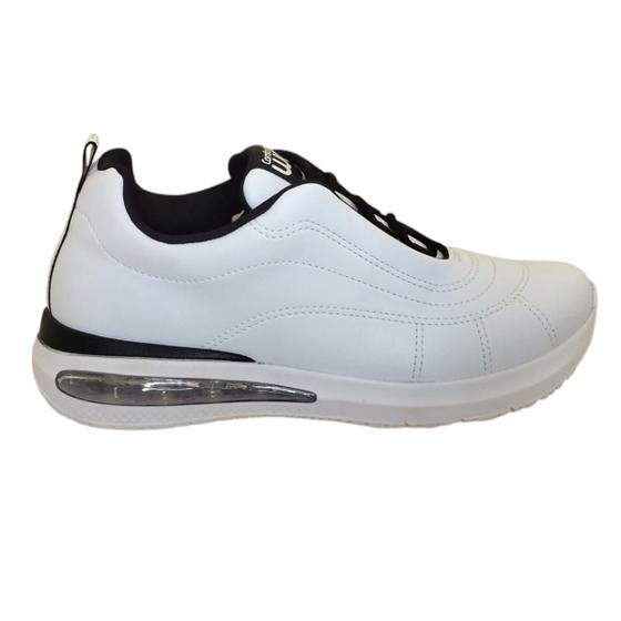 Imagem de Tenis Feminino Comfortflex Ultraconforto Branco Amortecedor