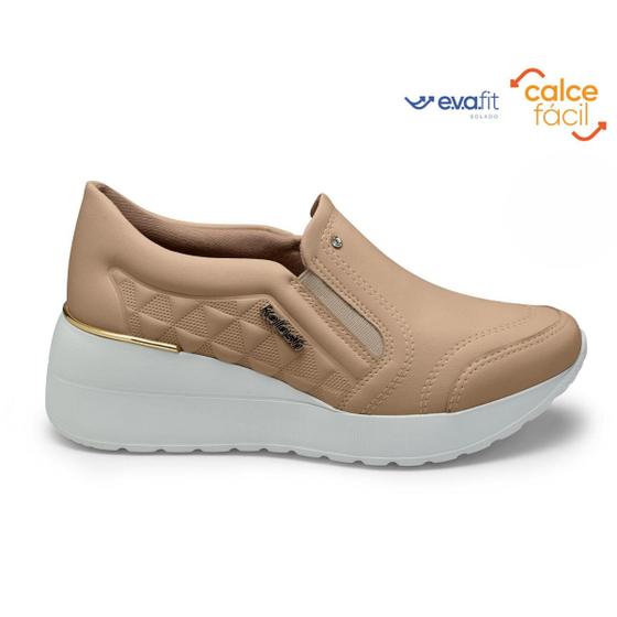 Imagem de Tênis Feminino Da Kolosh Upper Anabela Almeria Slip On C3565