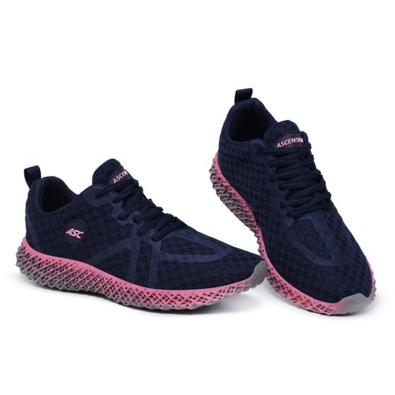 Imagem de Tenis Feminino Gosth Flexivel  Academia Caminhada Lazer Estiloso Confortavel Sola Aderente