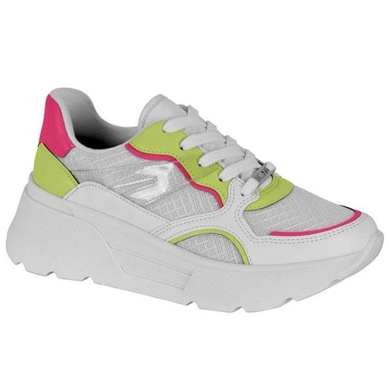 Imagem de Tênis Feminino Jogging Branco Menta Rosa Vizzano 1408.109