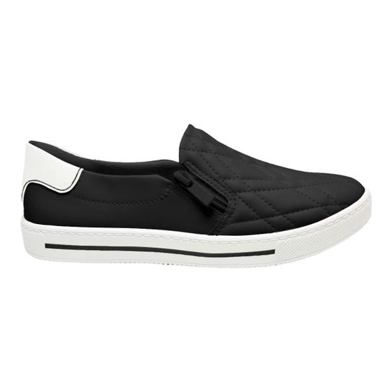 Imagem de Tênis Feminino Kolosh C1633 Sem Cadarço Slip On Ziper Flatform Conforto