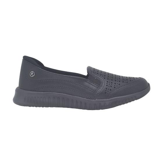 Imagem de Tênis Feminino Kolosh C4002 Sapatilha Conforto SlipOn Preto