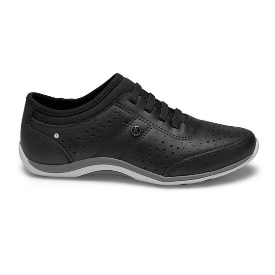 Imagem de Tênis Feminino Kolosh Casual Hades Cacharel Preto C3114-0001