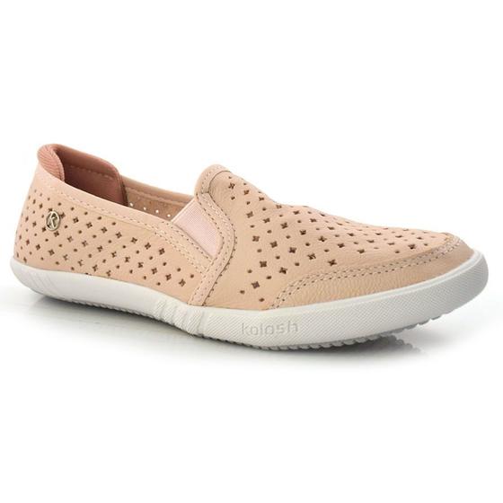 Tênis Feminino Kolosh de Couro Rosa C0101B Menor preço com cupom