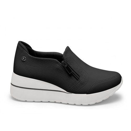 Imagem de Tênis Feminino Kolosh Slip On Anabela Zíper C3561